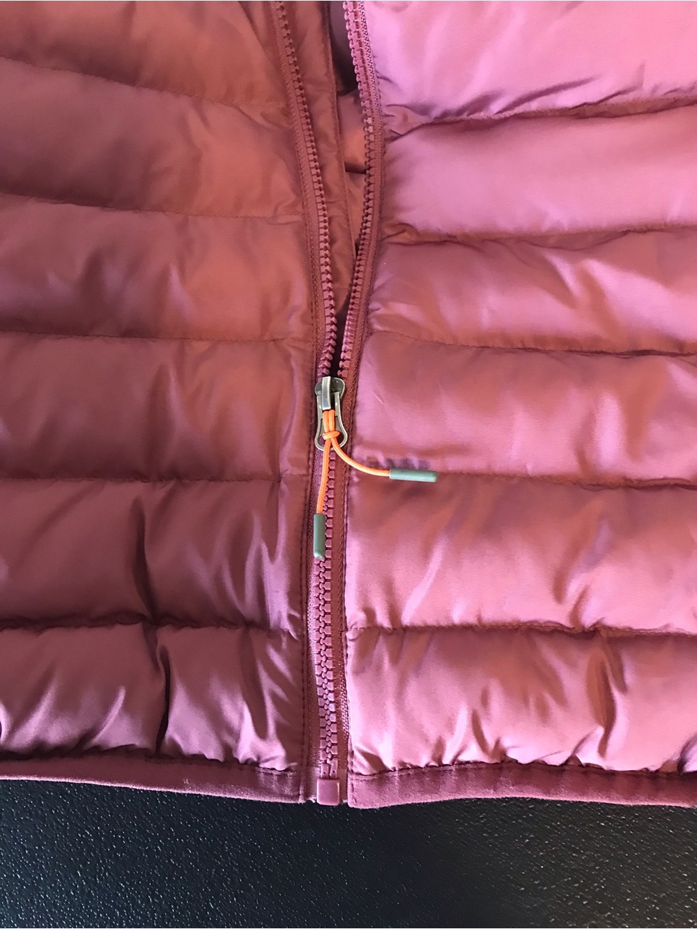Ozark Trail Women's Hooded Puffer Jacket - Dusty Mauve - Picture 3 of 5